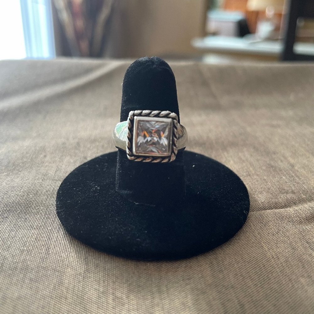 Silpada R0836 Cubic Zirconia Ring